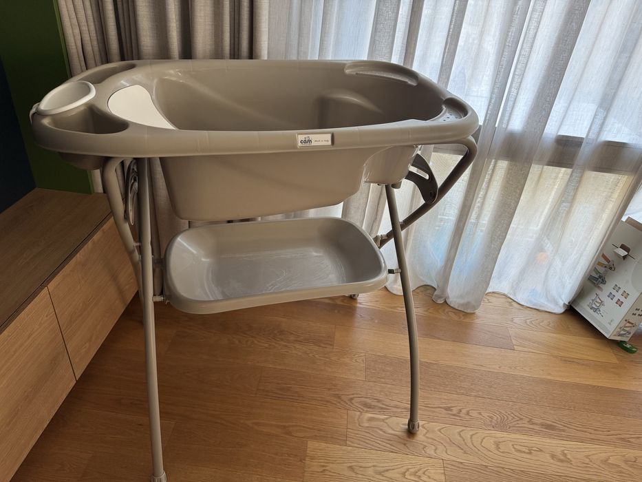 Cadita Baby Bagno cu suport metalic Balie