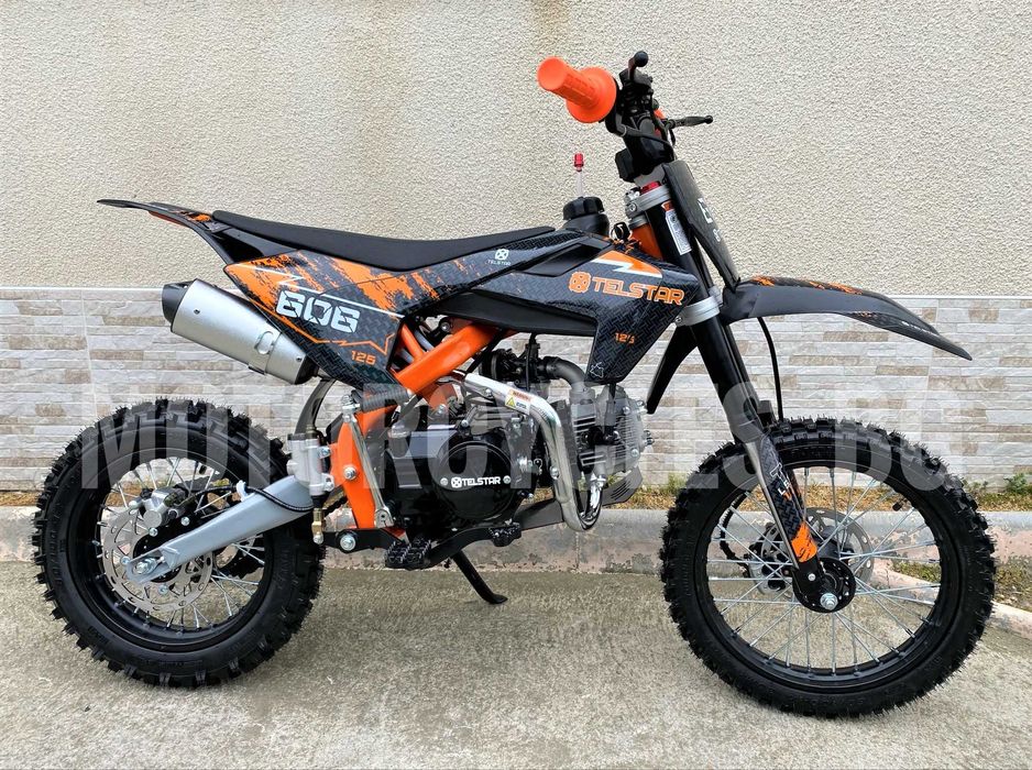 ПРОМО-НОВО ! ! ! КРОСОВ МОТОР GETREA 125CC с усилена рамка модел 2024г