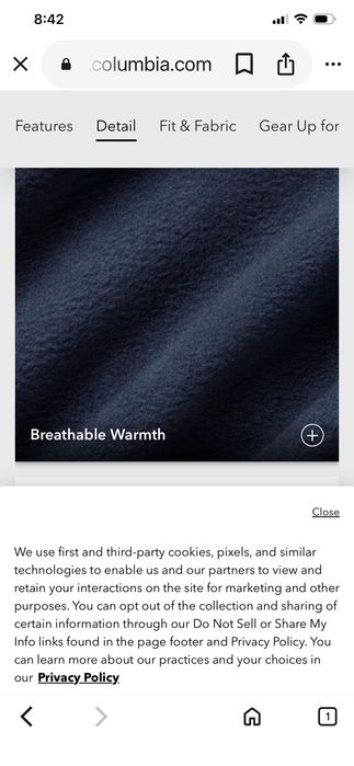 Мъжки поларен елек Columbia 6xl