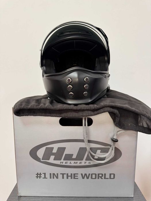 Casca HJC V10 Solid Semi Matt Negru - XL