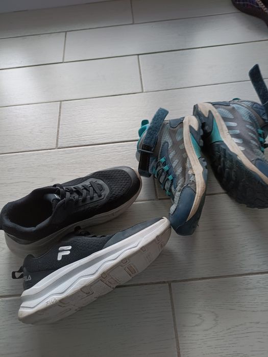 Lot pantofi sport baiat mar 36 Fila si Merrel