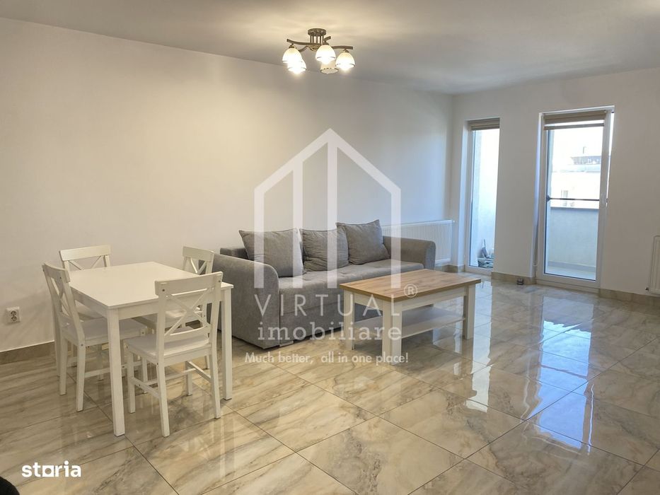 Apartament de inchiriat in City Residence Sibiu, cu 2 camere de 50 mp
