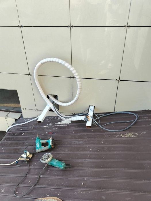 Установка кондиционера