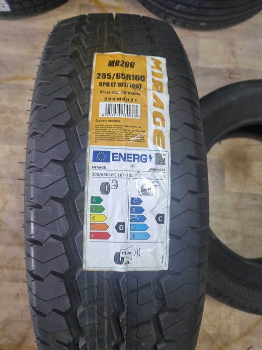 205/65R16C 107/105T  Mirage