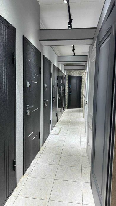 Мдф Межкомнатные двери Железные входные двери - Temir Mdf eshiklar