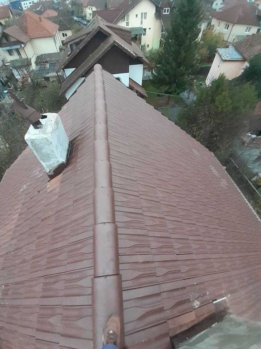 Montaj tigla metalica, ceramica, reparatii acoperisuri, mansardare