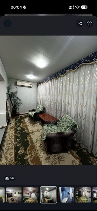 Продам квартиру спутник 4 2/2/4 56500& с меб и техн