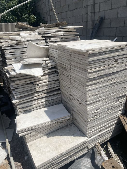 Продам мрамор Б/У по 5000тг в мкр.  Алгабас