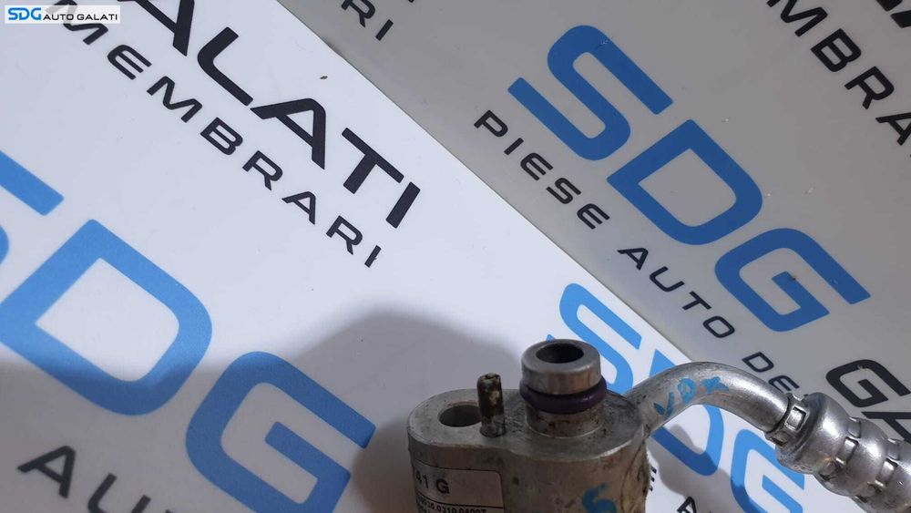 Furtun Conducta Compresor Radiator AC Aer Conditionat Clima cu Senzor Presiune Audi Q7 3.0 TDI 2007 - 2015 Cod 7L6820741G 1J0959126