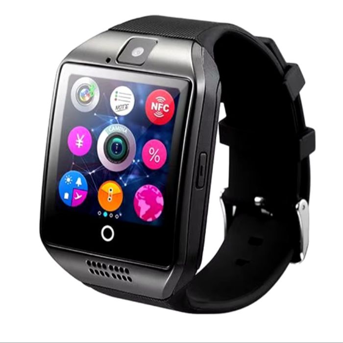 Smartwatch performant nou sigilat cu slot card, SIM cu ecran curbat