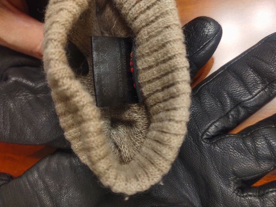 Перча-тки кожан-ые, размер 9, S.