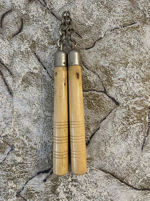 Професионално Нунджаго Дърво метал Много Здраво само за 50 лв