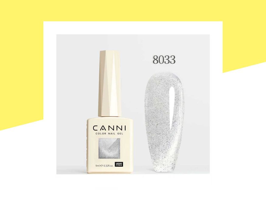 Професионален хипоалергенен гел лак котешко око CANNI – 9 мл.