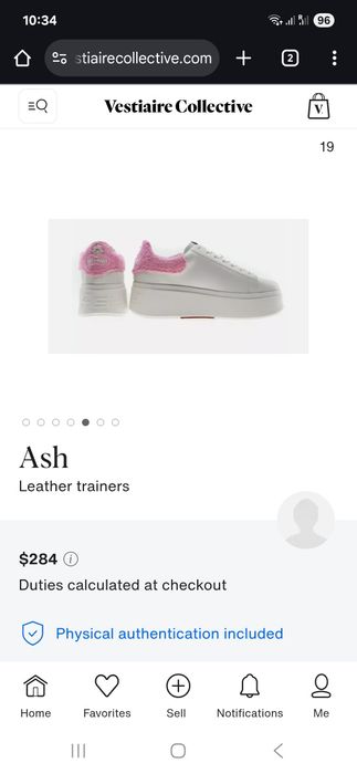 Sneakers Ash nr 41