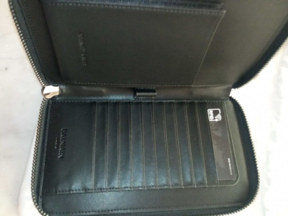 Borseta BALMAIN - Autentica - Paris Men Wallet Purse NOUA