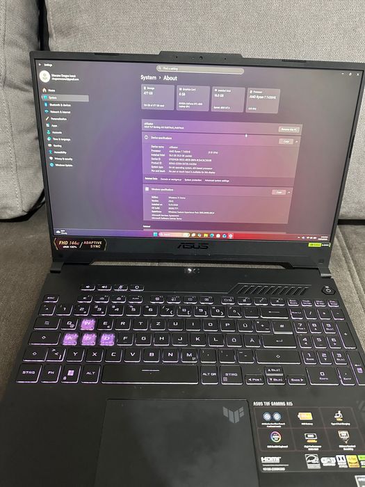 Laptop Gaming Asus Tuf Fa507