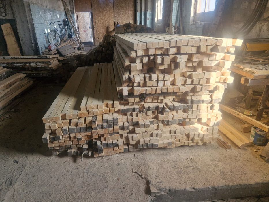 Брус березовый5*5*2.5