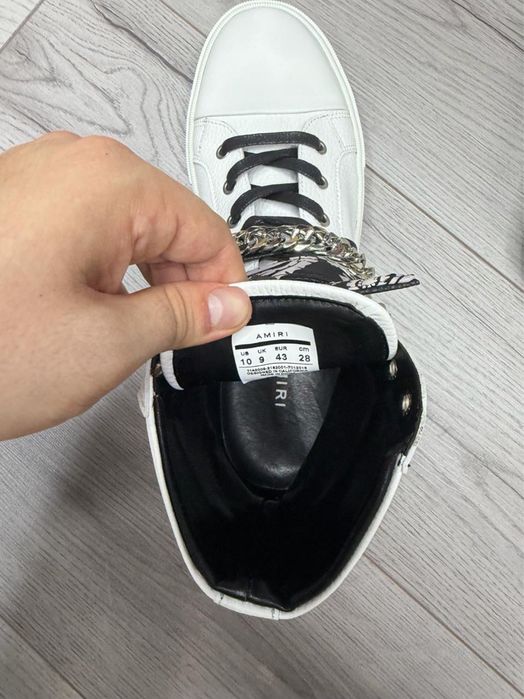 Amiri Bandana shoes size 43 noi fara cutie