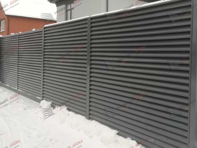 Забор жалюзи от производителя