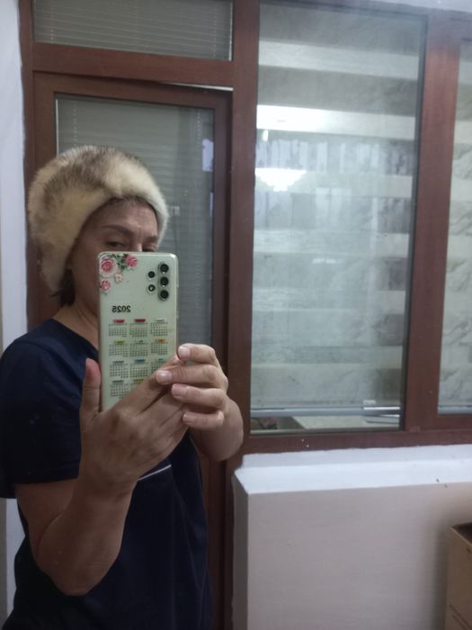 Шапка женская из натурального меха