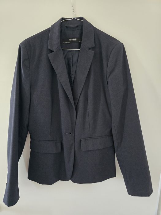 Costum dama, sacou și pantaloni de stofa