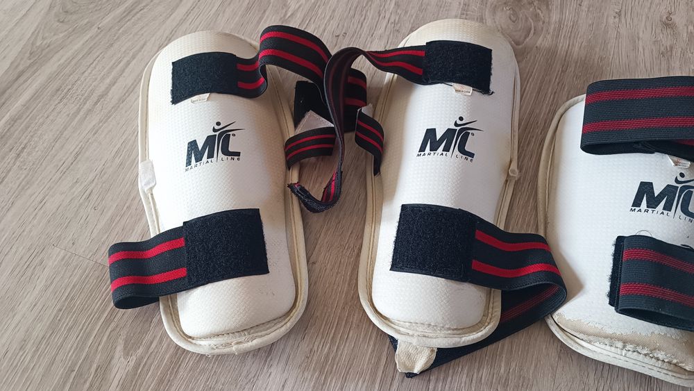 Set protectie Taekwondo, manusi si protectii picioare - copil marime S