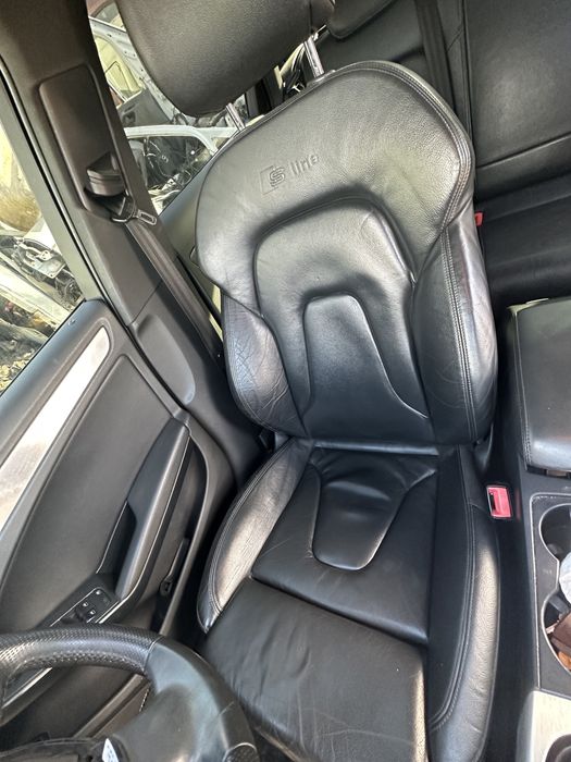 Interior scaune piele s-line Audi A4 8k b8 sedan limuzina