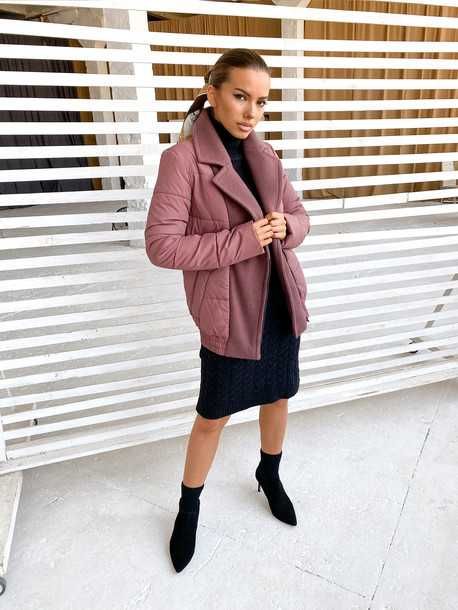 Яке в цвят визон