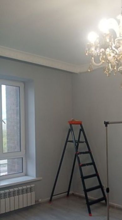 Побелка потолка покраска стен