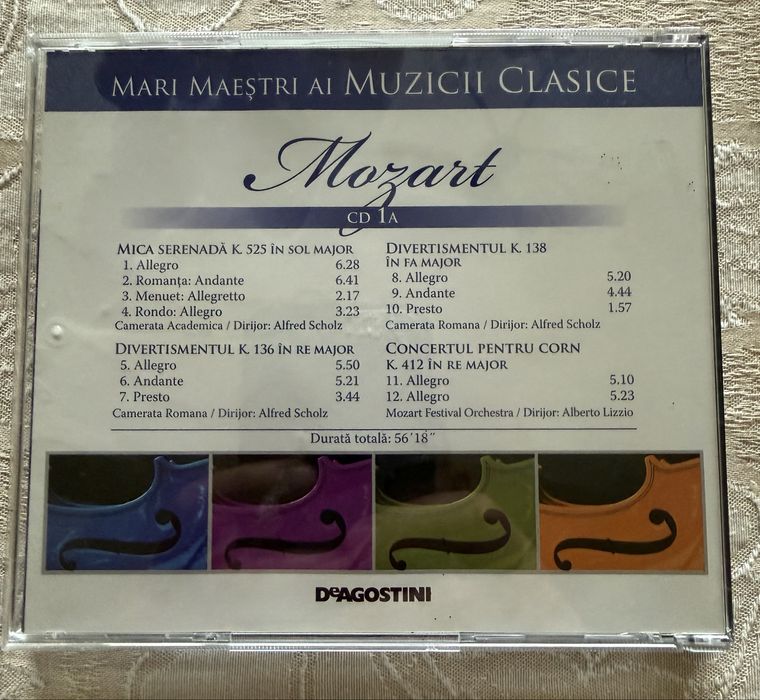 Set 7 CD-uri originale - Mari Maestri ai Muzicii Clasice