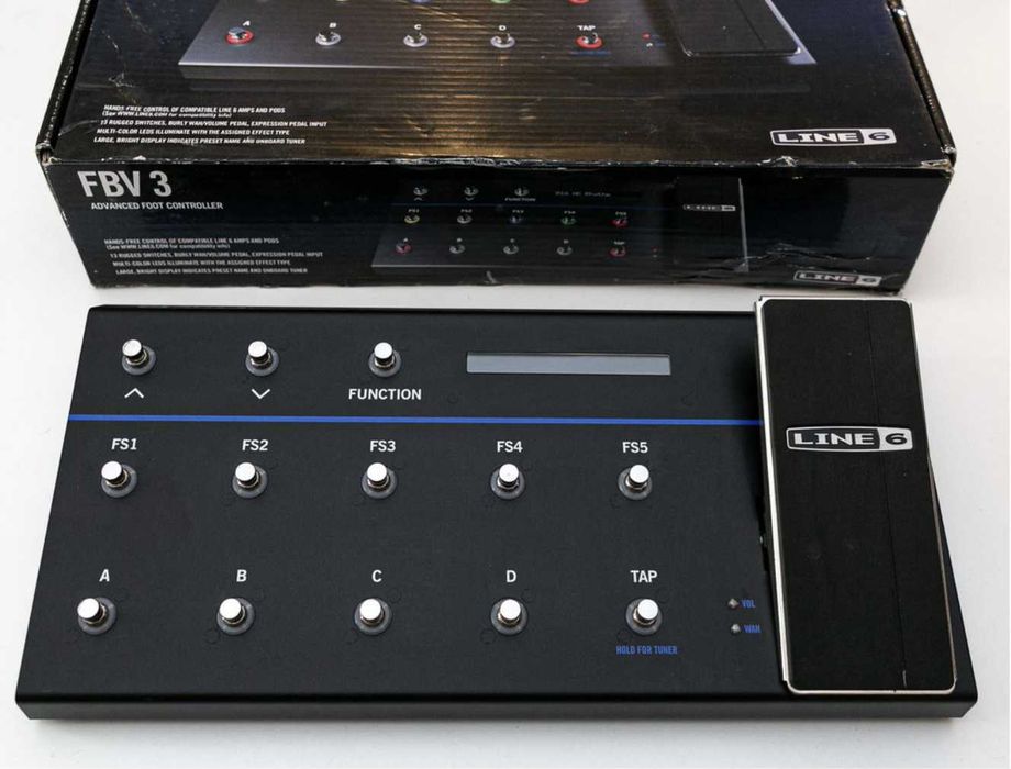 Line6 FBV3 Nou pedalier controller Amplifi, Firehawk, POD HD, Spider etc - ca nou