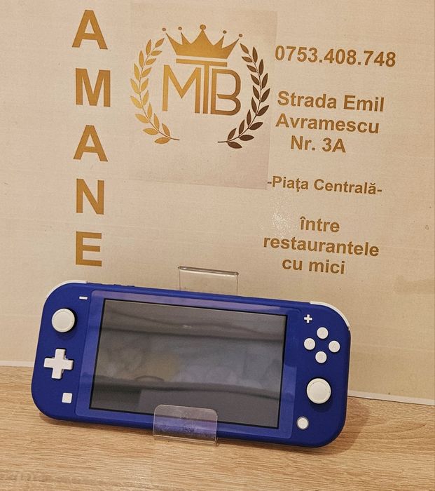 Consola Nintendo Switch Lite Blue Portabila Ramnicu Valcea