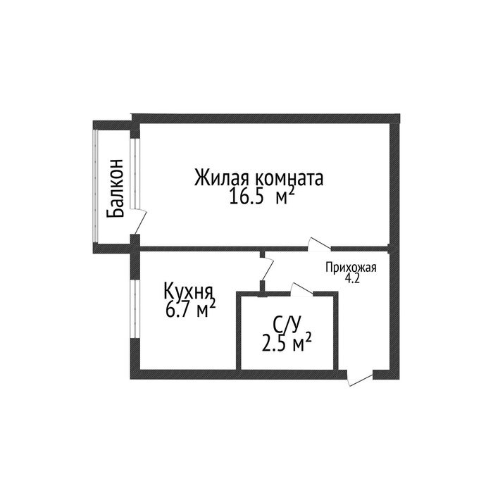 Продажа 1-комнатной квартиры