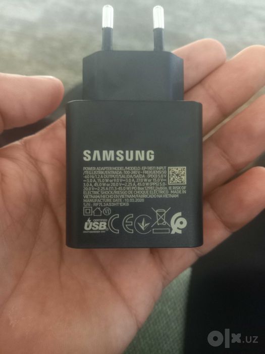 Samsung Zaryadchik sotiladi, Original 45W