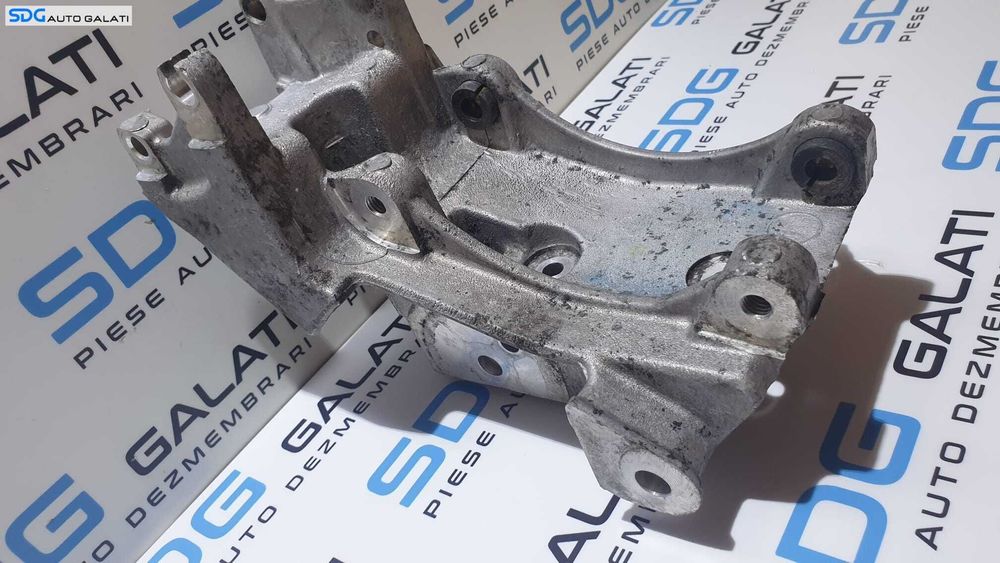 Suport Alternator Accesorii Motor cu Rola Intizatoare Curea Peugeot 406 2.0 HDI 1996 - 2004 Cod 9634817980 9634817980AC