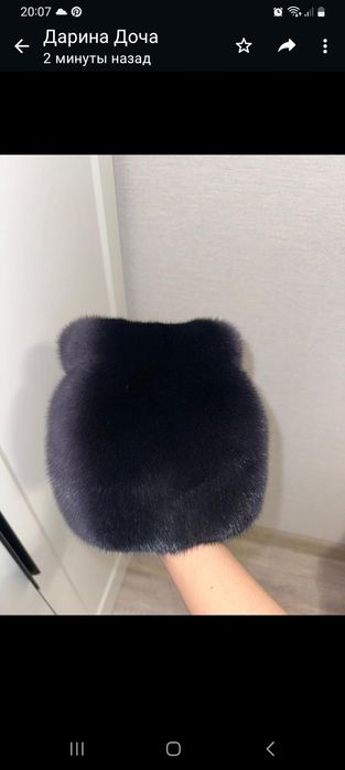 Продам женскую норковую шапку
