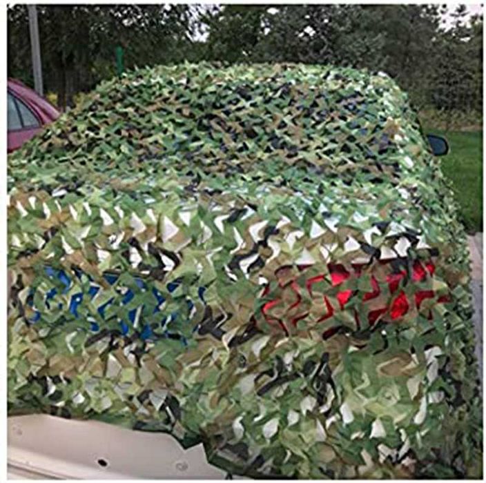 Камуфлажна Тента Сенник с въжета 2/1,50, 2/3 м платнище мрежа за сянка