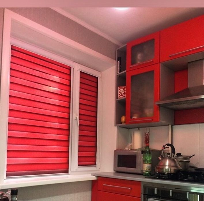 Жалюзи. Ролл шторы. День-ночь (зебра)