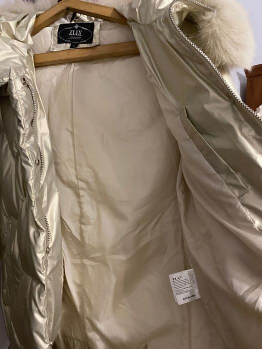 Куртка зимняя светлая