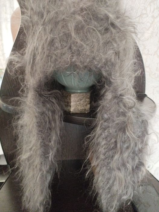 Шапка с козьего пуха