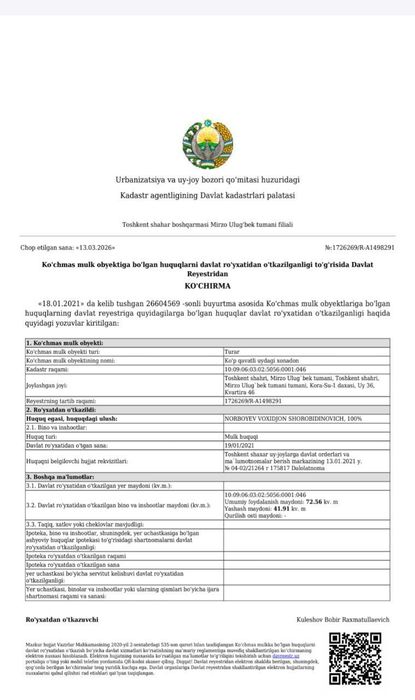 Квартира Карасу 1