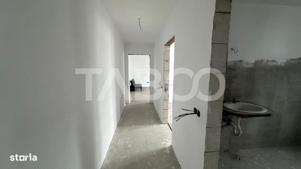 Apartament la CHEIE 3 camere 76 mpu 3 locuri parcare Turnisor Sibiu