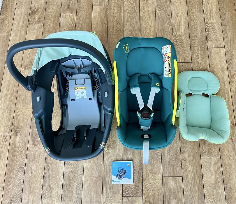 Maxi Cosi CORAL 360° PRO I-SIZE, база FamilyFix3, седалка Pearl Pro 2
