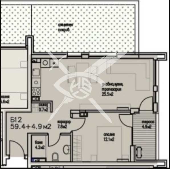 Продава се Двустаен апартамент в Бургас, Сарафово - 63 кв.м за 1209 €/кв.м - Снимка #1