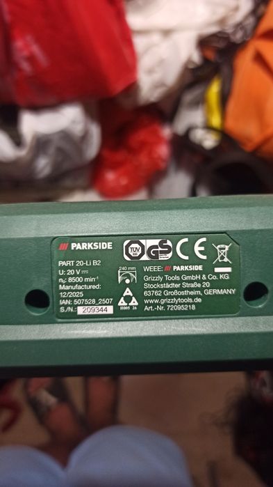 Trimmer PARKSIDE pe acumulator, NOU