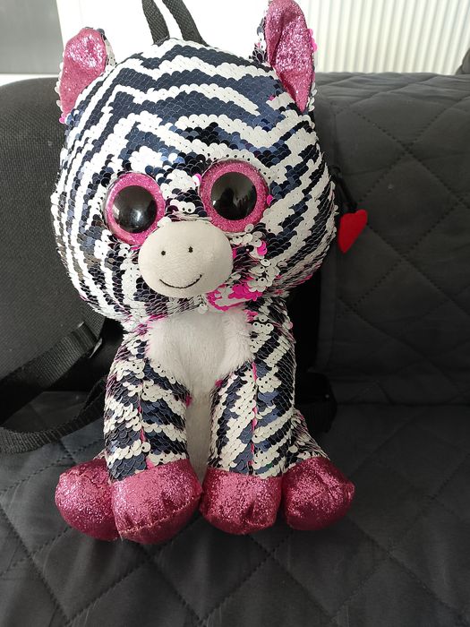 Ghiozdan ty paiete reversibile