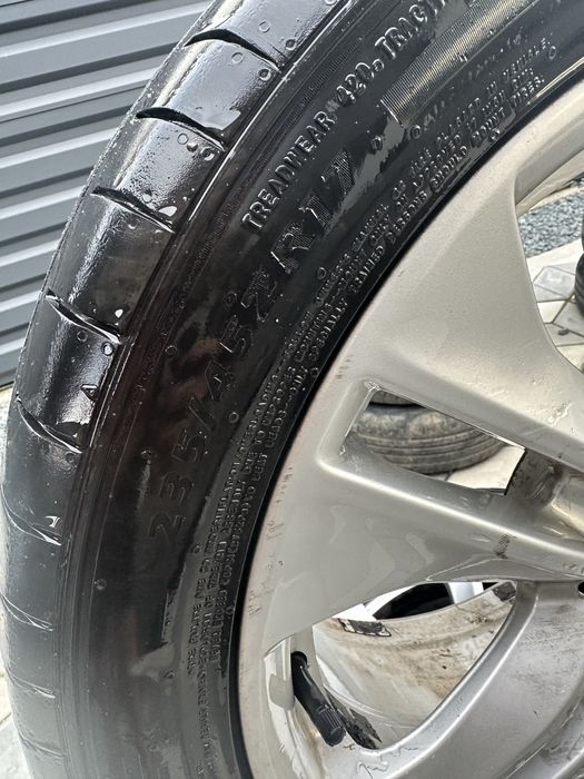 Jante aliaj Mercedes 5 x 112 + cauciucuri 235 / 45 / R17 Et 45 7.5 j