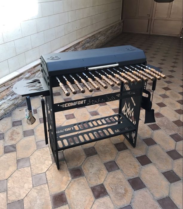 Мангал саможар mangal ozi pishiradi mangal shashlik barbekyu мангал