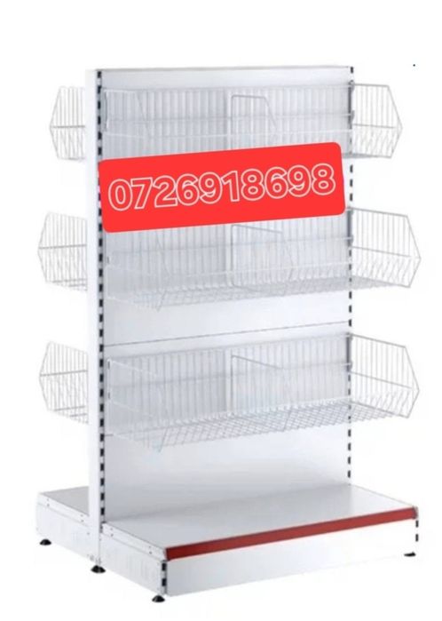 Vând rafturi metalice pentru magazine, depozite sau