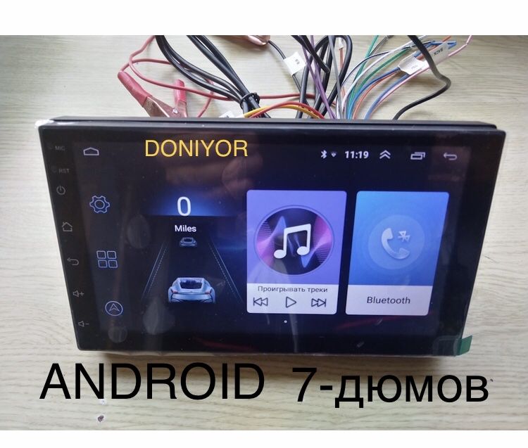 Pioneer андроид универсал манитор мафон wifi yotub gps usb Blutus